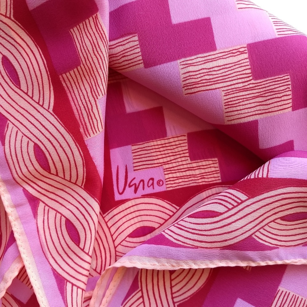 Vintage Vera Square Scarf - Mid-Century Fashion -
